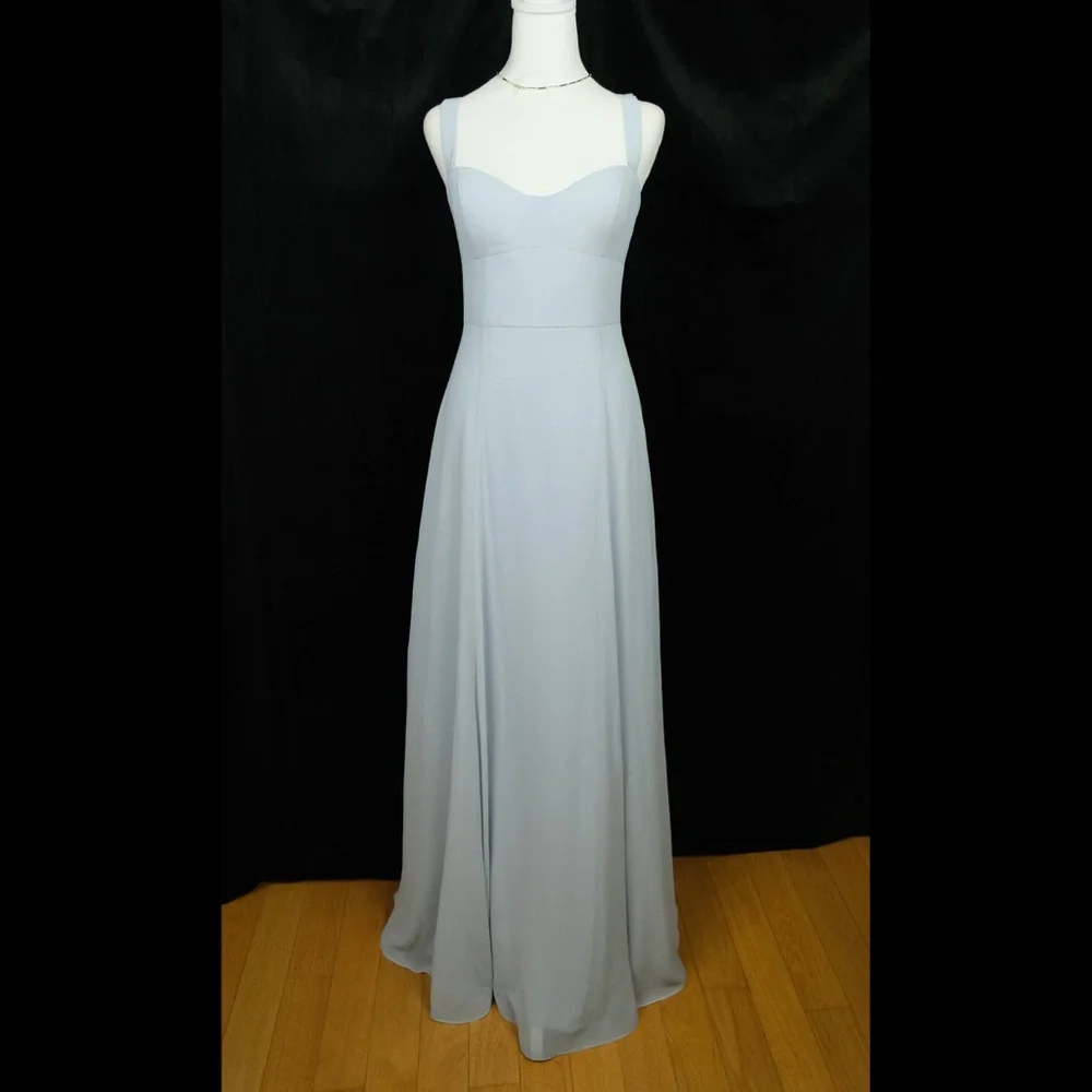 Jenny Yoo collection Harris dress. Whisper blue. Size 8 - Picture 5 of 16